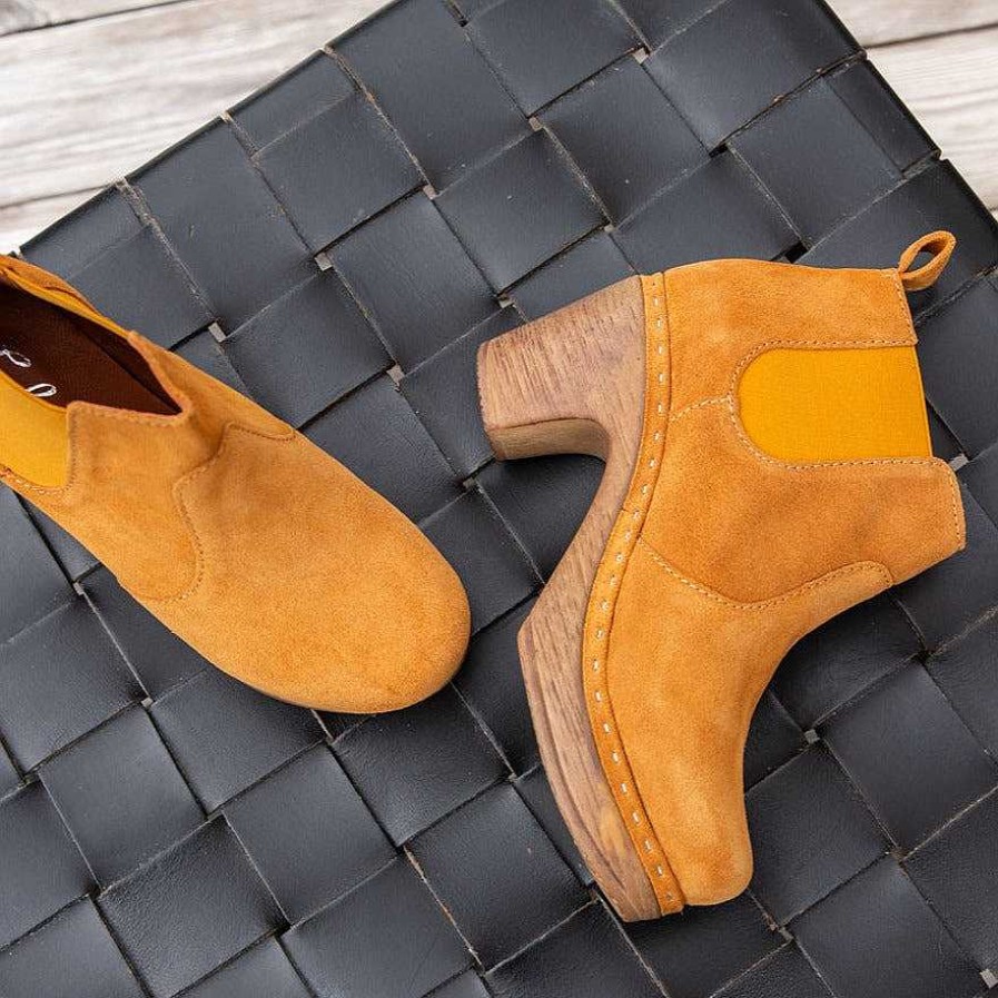 Calou Doris Boot Yellow Suede | Saappaat