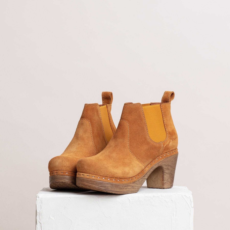 Calou Doris Boot Yellow Suede | Saappaat