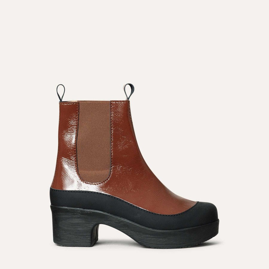 Calou Susie Boot Tan Patentti | Myynti/Arkisto