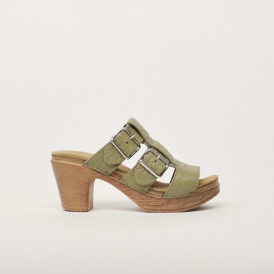 Calou Amelie Clog Green | Myynti/Arkisto