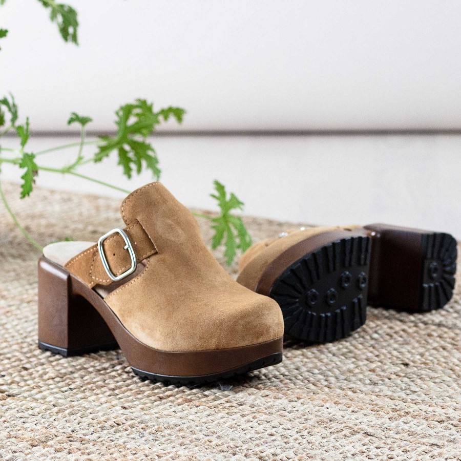 Calou Tuva Clog Beige | Myynti/Arkisto