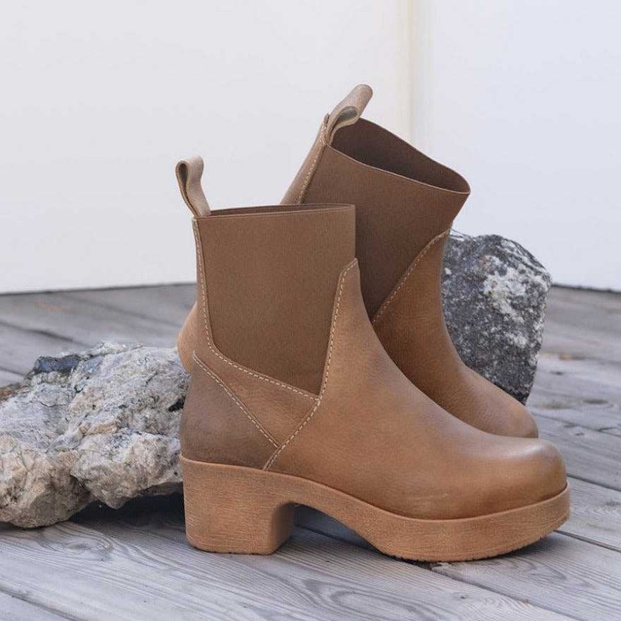 Calou Angelina Boot Oat, | Saappaat